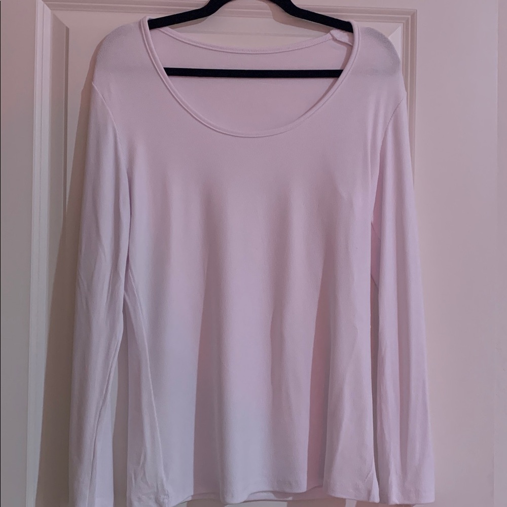 White Long Sleeve Top